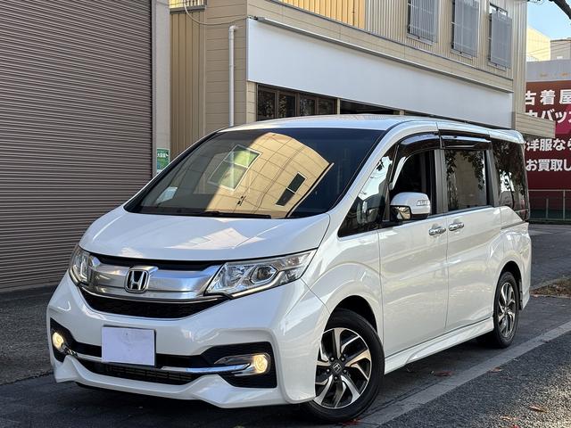 ステップワゴンスパーダ スパーダ ユーザー買取 ディーラーOPナビ(VXM-152VFi) バックカメラ フルセグTV 両側パワースライドドア LEDヘッドライト ETC スペアスマートキー(16枚目)