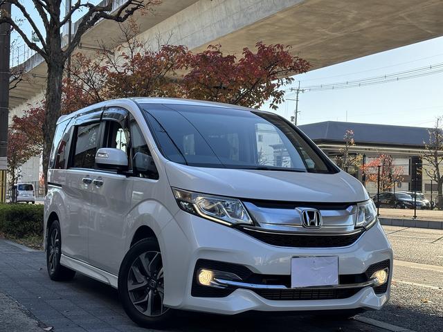 ステップワゴンスパーダ スパーダ ユーザー買取 ディーラーOPナビ(VXM-152VFi) バックカメラ フルセグTV 両側パワースライドドア LEDヘッドライト ETC スペアスマートキー(17枚目)