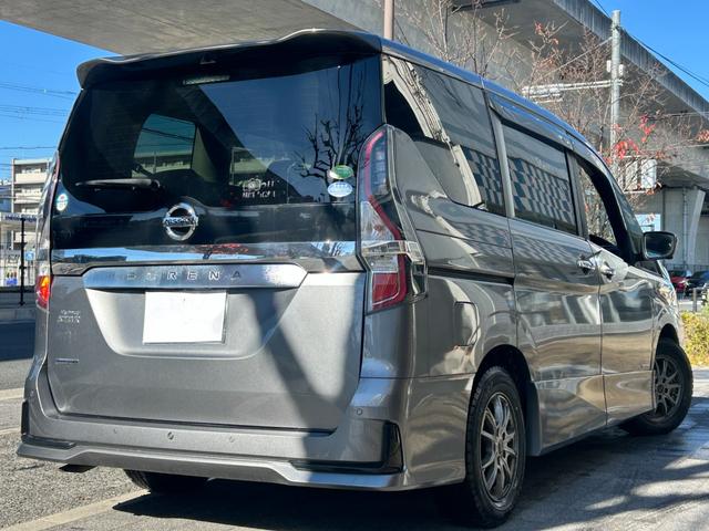 セレナ ハイウェイスターV 全周囲C デジタルミラー LEDヘッド 両側パワースライドドア プロパイロット Rカメラ 衝突軽減システム スタッドレスタイヤ付 レーンキーピング ワンオーナー 防水シート(20枚目)