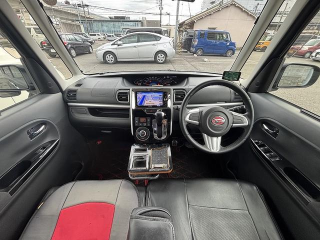 タント カスタムRS SA 社外SDナビ・フルセグTV・Rカメラ・両側パワースライドドア・スマートアシスト・ETC・スマートキー2本・社外16インチアルミ・取扱説明書(11枚目)