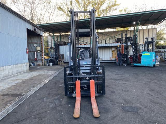 日本 トヨタ/2.5t ディーゼル車/75時間/サイドシフト/揚高4.0m/ナンバー取得可能(17235)(9枚目)