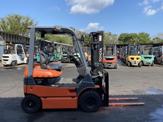 日本 トヨタ/1.5t バッテリー車/7192時間/サイドシフト/揚高3.0m/ナンバー取得可能(16866)(8枚目)