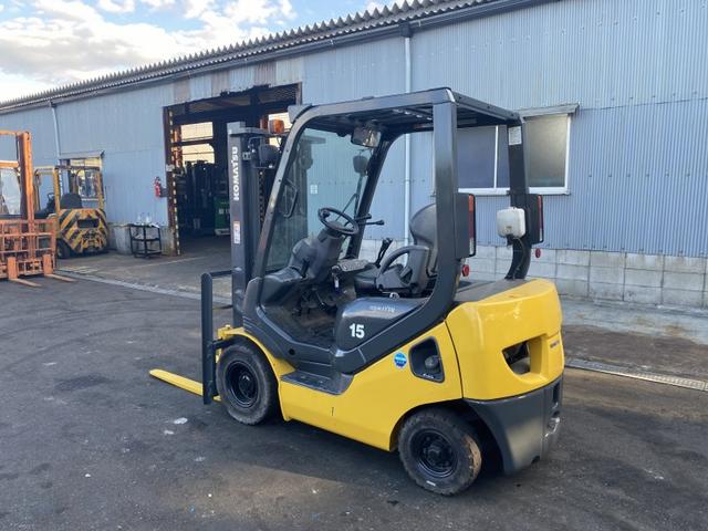 日本 コマツ/1.5t ガソリン車/AT車/8802時間/揚高3.0m/ナンバー取得可能(17113)(3枚目)