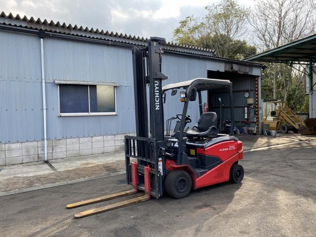 日本 ニチユ/2.5t バッテリー車/7132時間/サイドシフト/揚高4.5m/ナンバー取得可能(17206)(2枚目)