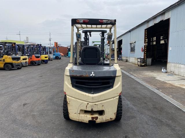 日本 三菱/3.5t ディーゼル車/194時間/2段フルフリーマスト3.0m/フォークシフト//ナンバー取得可能(17361)(7枚目)