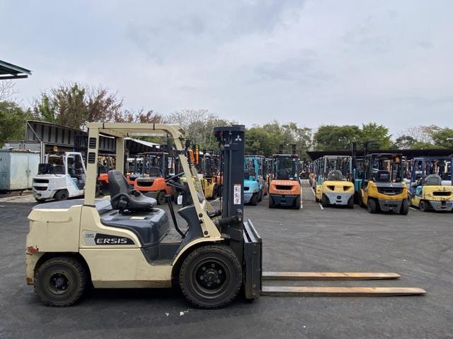 日本 三菱/3.5t ディーゼル車/194時間/2段フルフリーマスト3.0m/フォークシフト//ナンバー取得可能(17361)(8枚目)