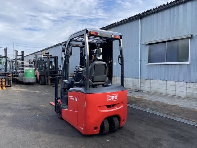 日本 ニチユ/1.5t バッテリー車/6757時間/揚高3.0m/ナンバー取得可能(17417)(3枚目)