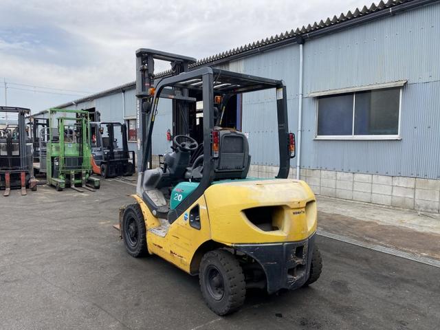 日本 コマツ/2.0t ガソリン車/5166時間/回転フォーク/揚高4.0m/ナンバー取得可能(17353)(3枚目)