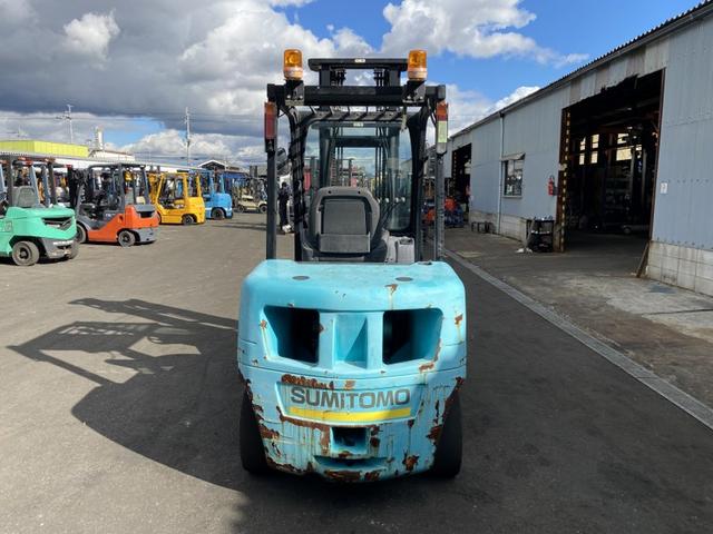 日本 住友/3.0t ディーゼル車/2738時間/揚高4.055m/フォークシフト/ナンバー取得可能(17467)(7枚目)