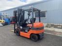 日本 　トヨタ／２．５ｔ　バッテリー車／８９０３時間／フォークシフト／揚高３．５ｍ／ナンバー取得可能（１４０５８）（3枚目）