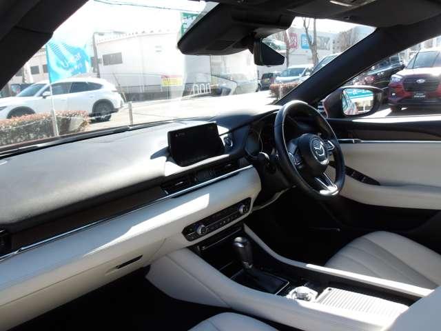 アテンザセダン ＸＤ　Ｌパッケージ　ホワイトレザーシート／ＢＯＳＥサウンド／ナビ／フルセグＴＶ／３６０°モニター／レーダークルーズ／ＣＤ／ＤＶＤ／ブルートゥ―ス／シートヒーター／シートベンチレーション／アダプティブＬＥＤ／ＢＳＭ／ＥＴＣ（3枚目）