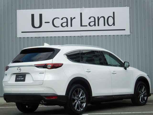 ＣＸ－８ ＸＤ　Ｌパッケージ　当社下取り　ワンオーナー　２．２ディーゼルターボＡＷＤ　マツダコネクトナビＴＶ　３６０度ビューカメラ　ＥＴＣ　革パワーシート　シート＆ハンドルヒーター　３列シート７人乗り　電動リアゲート　ＬＥＤライト（2枚目）