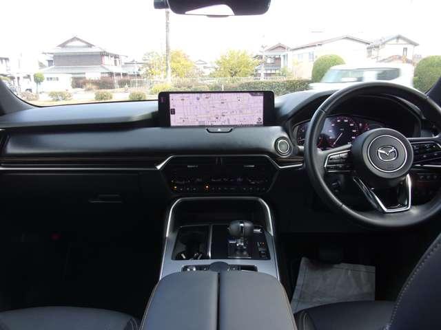 ＣＸ－６０ ３．３　ＸＤハイブリッド　エクスクルーシブ　スポーツ　ディー　当社下取り　ワンオーナー　３．３ディーゼルＨＶ４ＷＤ　マツダコネクトナビＴＶ　３６０度カメラ　２カメラドラレコ　ＥＴＣ　革パワーシート　シート＆ハンドルヒータ　シートベンチレーション　レーダークルーズ（7枚目）