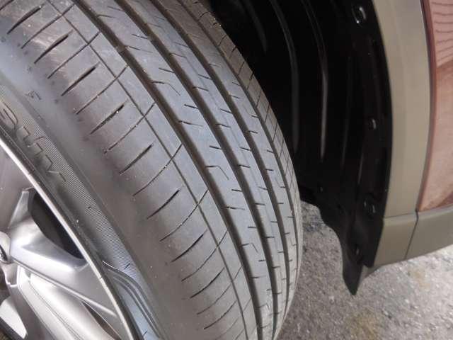 タイヤの状態です