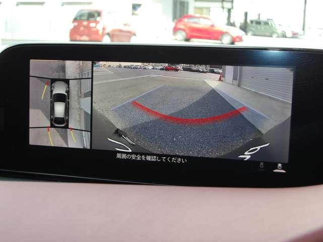 ＭＡＺＤＡ３ファストバック ２．０　Ｘ　バーガンディ　セレクション　３６０°ビューモニター　マツダコネクト（7枚目）