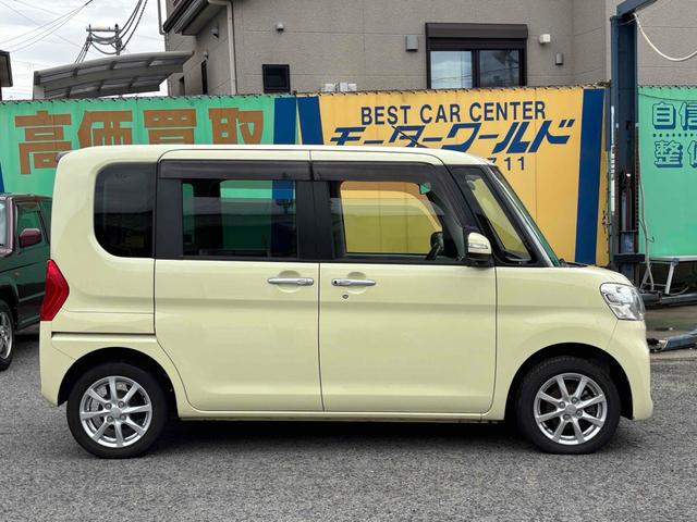 タント G SA ETC バックカメラ 両側電動スライドドア ナビ TV 衝突被害軽減システム オートライト スマートキー アイドリングストップ 電動格納ミラー ベンチシート CVT 盗難防止システム ABS ESC(16枚目)