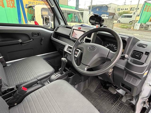ハイゼットトラック スタンダード AT ETC ナビ TV エアコン 運転席エアバッグ 記録簿 CD(21枚目)