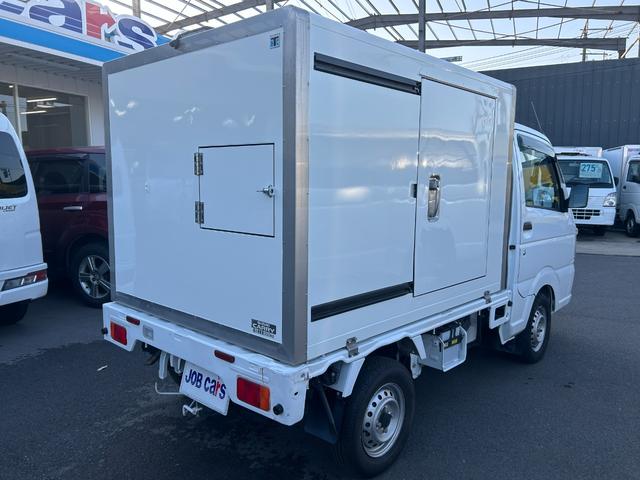 キャリイトラック 移動販売車　陳列棚　ＳＤレコーダー付車載アンプ　スピーカー　ＡＴ　ガラス扉　冷凍機　サーモキング製　‐５℃設定　キーレス　パワーウィンドウ　片側スライドドア　バックカメラ　ドラレコ（15枚目）