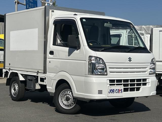 キャリイトラック 冷蔵 冷凍車 サーモキング製 ‐5℃設定 中温 AT ナビ ETC 集中ドアロック 片側スライド 木製スノコ 1コンプ(3枚目)