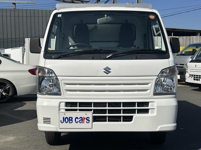 キャリイトラック 冷蔵 冷凍車 サーモキング製 ‐5℃設定 中温 AT ナビ ETC 集中ドアロック 片側スライド 木製スノコ 1コンプ(4枚目)