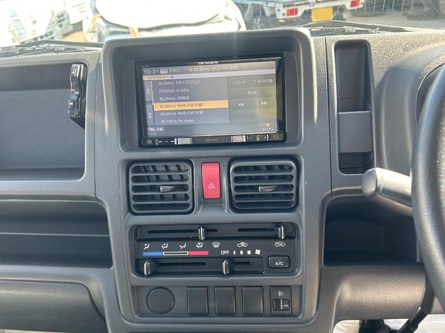 キャリイトラック 冷蔵 冷凍車 サーモキング製 ‐5℃設定 中温 AT ナビ ETC 集中ドアロック 片側スライド 木製スノコ 1コンプ(19枚目)