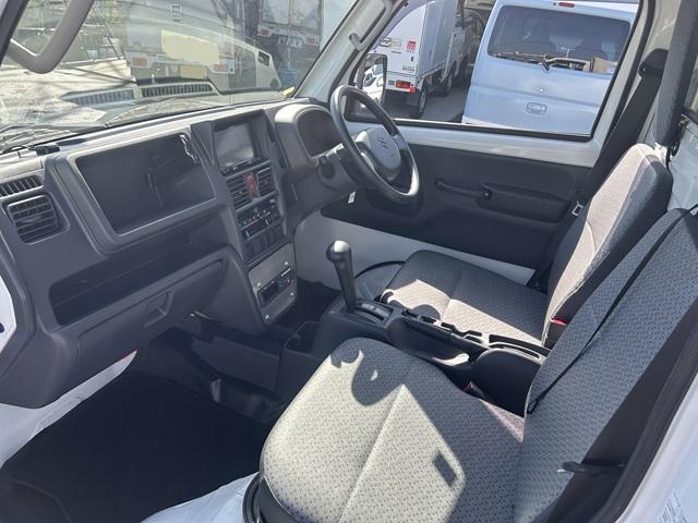 キャリイトラック 冷蔵 冷凍車 サーモキング製 ‐5℃設定 中温 AT ナビ ETC 集中ドアロック 片側スライド 木製スノコ 1コンプ(24枚目)