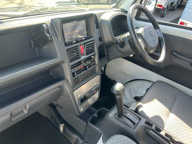 キャリイトラック 冷蔵 冷凍車 サーモキング製 ‐5℃設定 中温 AT ナビ ETC 集中ドアロック 片側スライド 木製スノコ 1コンプ(25枚目)