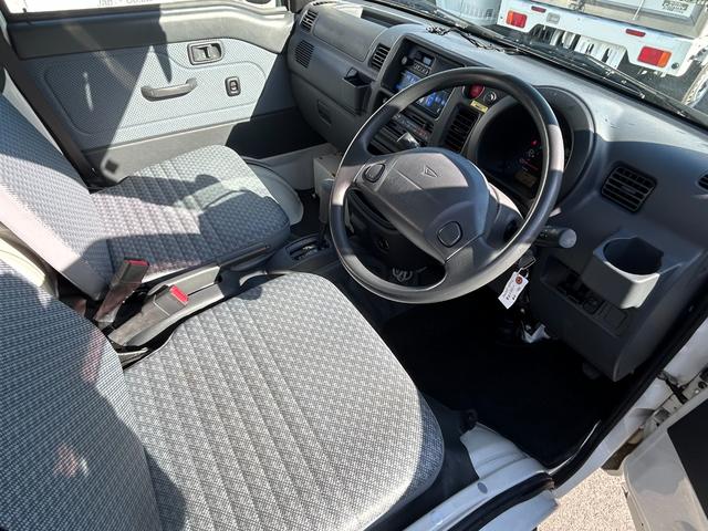 ハイゼットトラック 冷蔵 冷凍車 デンソー製 ‐7℃設定 中温 AT ETC 集中ドアロック プラスチックスノコ 片側スライド 片側90度ストッパー(20枚目)