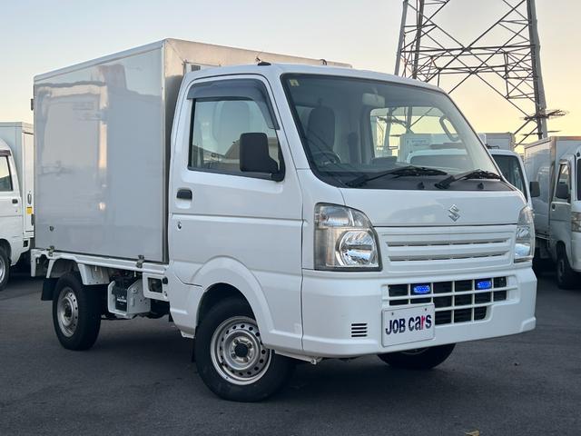 キャリイトラック 冷凍 冷蔵車 サーモキング製 低温 -20℃設定 AT バックカメラ キーレス パワーウィンドウ 室内灯 保冷カーテン 木製スノコ 片側スライド両側90度ストッパー付(3枚目)