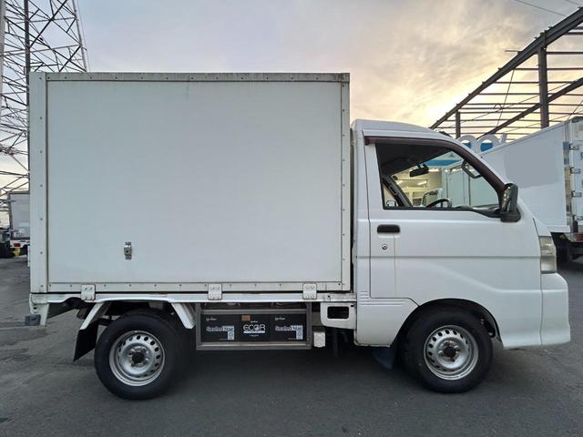 ハイゼットトラック 冷蔵 冷凍車 デンソー製 ‐7℃設定 AT 4WD ETC 集中ドアロック パワーウィンドウ 片側90度ストッパー プラスチックスノコ(5枚目)