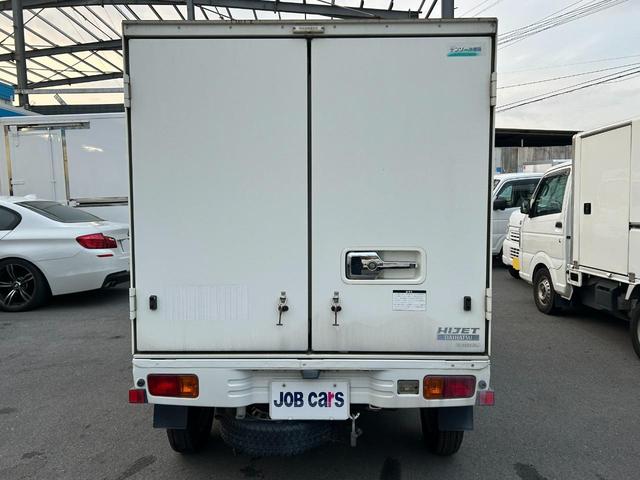ハイゼットトラック 冷蔵 冷凍車 デンソー製 ‐7℃設定 AT 4WD ETC 集中ドアロック パワーウィンドウ 片側90度ストッパー プラスチックスノコ(10枚目)