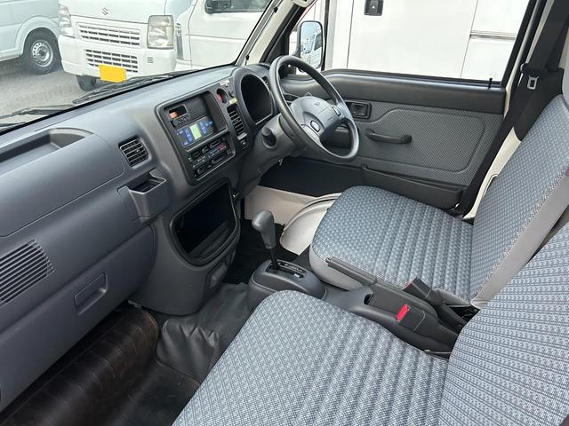 ハイゼットトラック 冷蔵 冷凍車 デンソー製 ‐7℃設定 AT 4WD ETC 集中ドアロック パワーウィンドウ 片側90度ストッパー プラスチックスノコ(27枚目)