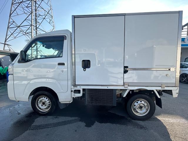 ハイゼットトラック 冷蔵 冷凍車 デンソー製 ‐7℃設定 AT ETC バックカメラ スマートアシスト バックソナー ドライブレコーダー ESC プラスチックスノコ 片側90度ストッパー(6枚目)