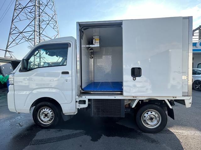 ハイゼットトラック 冷蔵 冷凍車 デンソー製 ‐7℃設定 AT ETC バックカメラ スマートアシスト バックソナー ドライブレコーダー ESC プラスチックスノコ 片側90度ストッパー(7枚目)