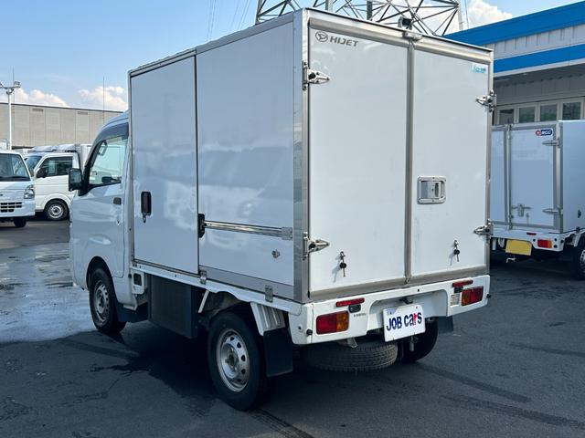 ハイゼットトラック 冷蔵 冷凍車 デンソー製 ‐7℃設定 AT ETC バックカメラ スマートアシスト バックソナー ドライブレコーダー ESC プラスチックスノコ 片側90度ストッパー(8枚目)