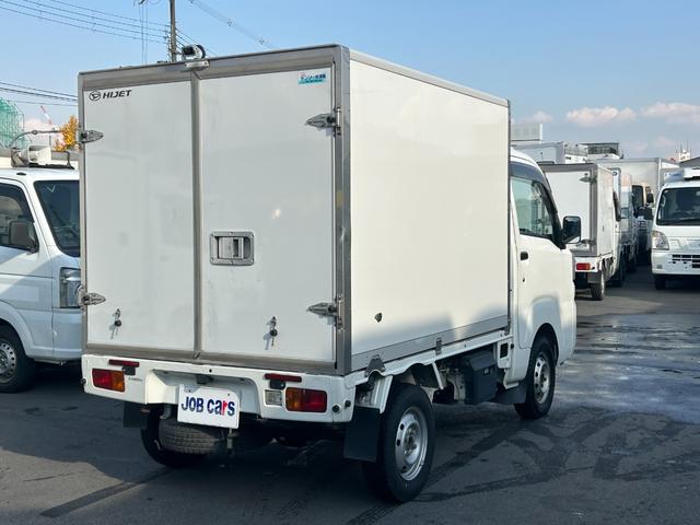 ハイゼットトラック 冷蔵 冷凍車 デンソー製 ‐7℃設定 AT ETC バックカメラ スマートアシスト バックソナー ドライブレコーダー ESC プラスチックスノコ 片側90度ストッパー(9枚目)
