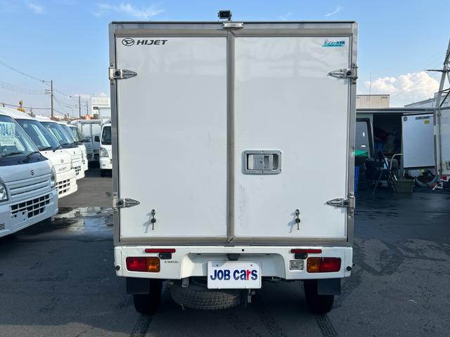 ハイゼットトラック 冷蔵 冷凍車 デンソー製 ‐7℃設定 AT ETC バックカメラ スマートアシスト バックソナー ドライブレコーダー ESC プラスチックスノコ 片側90度ストッパー(10枚目)