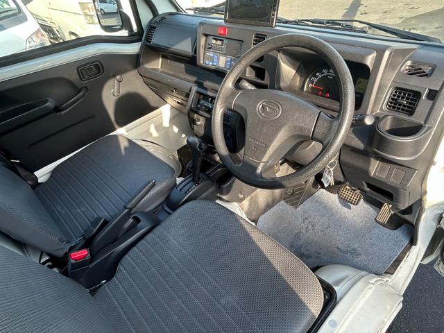 ハイゼットトラック 冷蔵 冷凍車 デンソー製 ‐7℃設定 AT ETC バックカメラ スマートアシスト バックソナー ドライブレコーダー ESC プラスチックスノコ 片側90度ストッパー(18枚目)