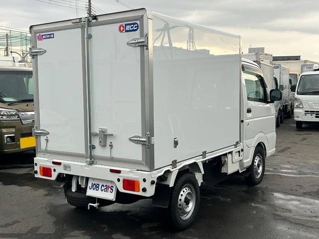 キャリイトラック 冷凍 冷蔵車 菱重製 低温 -30℃設定 AT 2コンプレッサー バックカメラ マット バイザー キーレス パワーウィンドウ リヤコーナーセンサー 横滑り防止(8枚目)