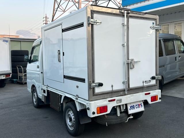 キャリイトラック 　冷蔵冷凍車　－２０℃設定　サーモキング　低温　４ＷＤ　オートマ　バックカメラ　キーレス　パワーウィンドウ　スノコ（7枚目）