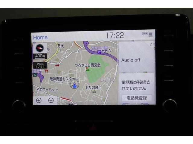 ヤリスクロス ハイブリッドＺ　フルセグＴＶ　ディスプレイオーディオナビ　ＤＶＤ再生　パノラミックビューモニター　ＥＴＣ２．０　ＬＥＤヘッドランプ　　Ｄ席パワーシート　シートヒーター　純正アルミ　ブラインドスポットモニター（4枚目）