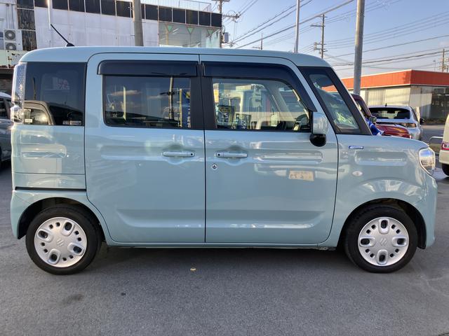 スペーシア ＨＹＢＲＩＤ　Ｘ　全方位カメラ付きナビゲーション・ＥＴＣ　衝突被害軽減ブレーキ・後退時ブレーキサポート・パワースライドドア・フルオートエアコン・ＵＳＢ給電・シートヒーター・キーレスプッシュスタート・ステアリングオーディオスイッチ（4枚目）