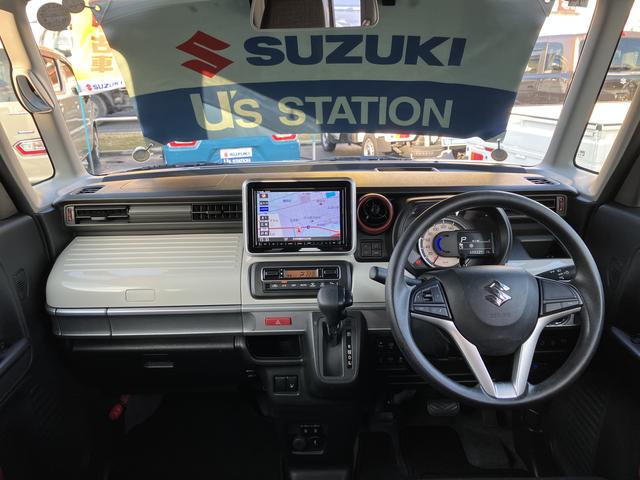 スペーシア ＨＹＢＲＩＤ　Ｘ　全方位カメラ付きナビゲーション・ＥＴＣ　衝突被害軽減ブレーキ・後退時ブレーキサポート・パワースライドドア・フルオートエアコン・ＵＳＢ給電・シートヒーター・キーレスプッシュスタート・ステアリングオーディオスイッチ（15枚目）