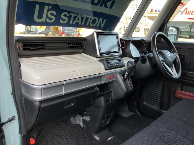 スペーシア ＨＹＢＲＩＤ　Ｘ　全方位カメラ付きナビゲーション・ＥＴＣ　衝突被害軽減ブレーキ・後退時ブレーキサポート・パワースライドドア・フルオートエアコン・ＵＳＢ給電・シートヒーター・キーレスプッシュスタート・ステアリングオーディオスイッチ（45枚目）