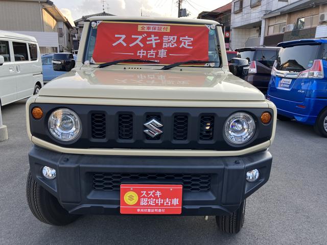 ジムニー ＸＣ　５ＭＴ　キーレスプッシュスタート・フルオートエアコン　衝突被害軽減ブレーキ・ＬＥＤヘッドランプ・シートヒーター・ステアリングオーディオスイッチ・クルーズコントロール・フォグランプ（2枚目）