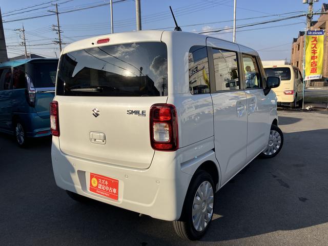 ワゴンＲスマイル Ｇ　衝突被害軽減ブレーキ・ＡＭＦＭラジオＣＤプレーヤー　後退時ブレーキサポート・スライドドア・キーレスプッシュスタート・フルオートエアコン・オートライト・シートヒーター（8枚目）