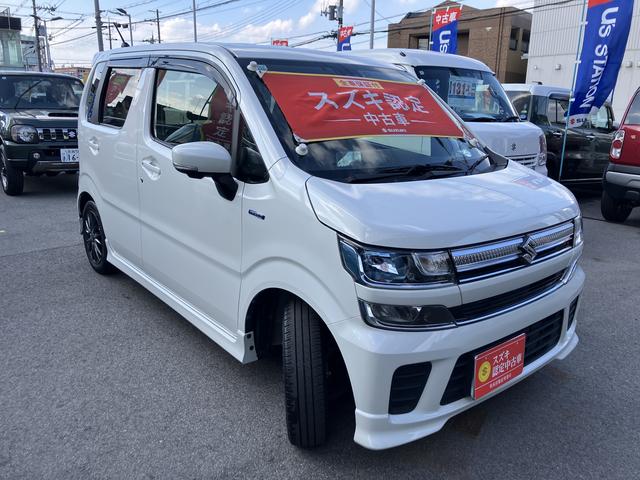 ワゴンＲ ＨＹＢＲＩＤ　ＦＺ　２型　全方位カメラ付きナビゲーション　衝突被害軽減ブレーキ・キーレスプッシュスタート・フルオートエアコン・ＥＴＣ・ドライブレコーダー・アイドリングストップシステム・後退時ブレーキサポート・シートヒーター・ヘッドアップディスプレー（6枚目）