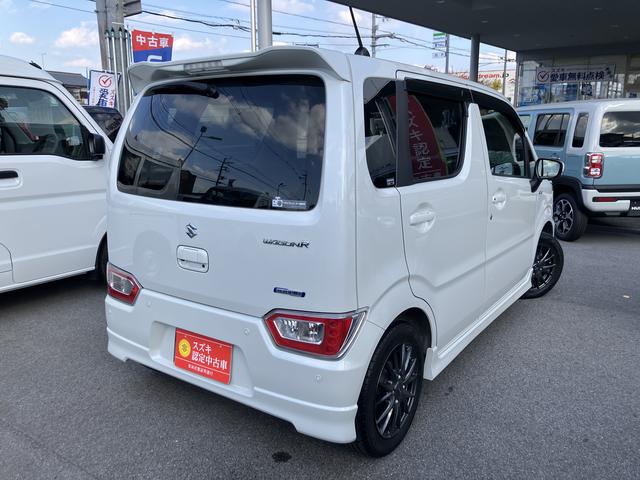 ワゴンＲ ＨＹＢＲＩＤ　ＦＺ　２型　全方位カメラ付きナビゲーション　衝突被害軽減ブレーキ・キーレスプッシュスタート・フルオートエアコン・ＥＴＣ・ドライブレコーダー・アイドリングストップシステム・後退時ブレーキサポート・シートヒーター・ヘッドアップディスプレー（8枚目）