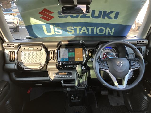 ハスラー HYBRID Xターボ 3型 全方位カメラ付きナビゲーション 衝突被害軽減ブレーキ・後退時ブレーキサポート・LEDヘッドランプ・フォグランプ・キーレスプッシュスタート・フルオートエアコン・オートライト・シートヒーター・キーレスプッシュスタート(15枚目)