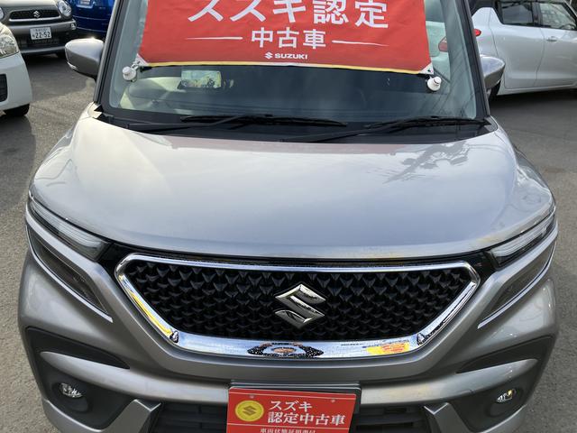 ソリオバンディット バンディット HYBRID MV 衝突被害軽減ブレーキ 後退時ブレーキサポート・両側パワースライドドア・フルオートエアコン・キーレスプッシュスタート・スリムサーキュレーター・ロールサンシェード・シートヒーター・LEDヘッドランプ・フォグランプ(51枚目)